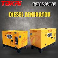 TOKAI TKG 12000SE Diesel Generator with Automatic Voltage Regulator System 240V/415V