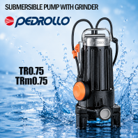 PEDROLLO Submersible Pump with Grinder TR0.75 / TRm0.75