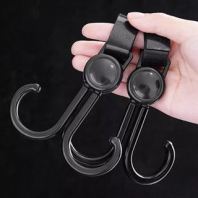 2PCS Bicycle Baby Stroller Hook Multi Purpose Pram Hook Cycling Shopping Prop Hanger