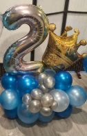 Balloon Standee and Helium Balloons