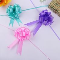 Decorative Flower Balls Large Wedding Car Door Handle Pull Bows, Stair Handrail Ribbon Garlands