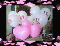 heart shape balloon ( pcs )
