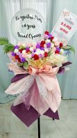 Opening soap flower stand
