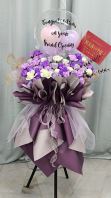 Opening soap flower stand