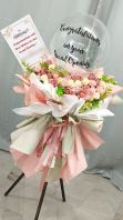 Opening soap flower stand