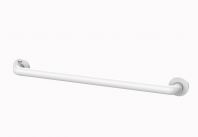 Caring straight grab bar 750mm, nylon coated seamless