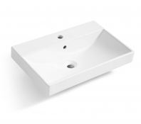 TREVISO-N 600 Wall Hung Basin   600 x 400mm Ceramic Wash Basin (WBVC950240WW)