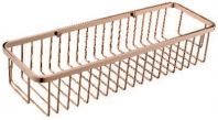 IT-Q1602RG Rose Gold Stainless Steel Shampoo Rack | Luxury Bathroom Shower Storage Shelf