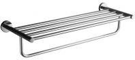 TR-6172-BP 700mm Towel Shelf with Rail   SUS304 Stainless Steel, Bright Polish Finish