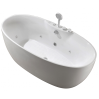 WA1025 Jacuzzi Massage Bathtub   1600x800x600mm, Hydro Massage & Underwater LED Light