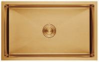 IT-L385(G) Nano Gold Single Bowl Undermount Kitchen Sink   850x460x230mm, 1.2mm Stainless Steel