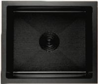 ITS-6450/EB(BL) Undermount Kitchen Sink | SUS304 Stainless Steel Single Bowl Sink with Nano Black Finish & Anti-Scratch PVD Technology