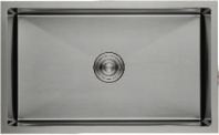 ITS-6880/EB(NA) Undermounted Kitchen Sink   Single Bowl SUS304 Stainless Steel Sink with PVD Embossed Anti-Scratch Technology, Nano Silver Finish