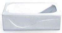 IT-LB150W Acrylic Bathtub 1500mm White   Compact Luxury Bathtub for Modern Bathrooms