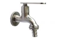 SDT-071-SS 1/2" x 3/4" SUS304 Stainless Steel Hose Bib Tap | Durable Bib Tap for Outdoor Water Supply