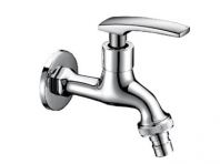 T-85071 1/2" x 3/4" Hose Bib Tap   Durable Brass Chrome Bib Tap by Abagno