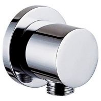 LS-35-45 Brass Chrome 1/2" x 1/2" Water Connection   Durable Shower Connection Fitting