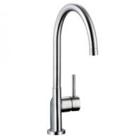SFK 830B (C) Single Spout Pillar Sink Tap | SUS304 Stainless Steel Kitchen Cold Tap | Brushed Finish Lever Handle Faucet