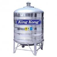 King Kong HR Series Stainless Steel Water Tank   Vertical Round Bottom Water Storage Tank with Stand (300L   32000L Capacity)