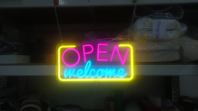 OPEN WELCOME LED�޺������