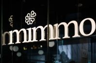 MIMMO Stainless Steel Box Up with Front Light Signboard | Premium Illuminated 3D Stainless Steel Signage for Shopfronts & Commercial Buildings