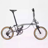Aceoffix C5 Folding Bike - Titanium Grey