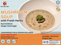 Mushroom Soup with Fresh Herbs