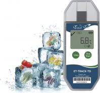 ET-TRACK-TD programmable Single-Use PDF/CVS Temperature Datalogger With Display