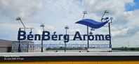 BENBERG AROME OUTDOOR ALUMINIUM BOX-UP SIGNBOARD INSTALLATION AT SEPANG.