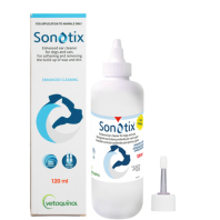 Sonotix for Dogs & Cats 120ml / Enhanced Ear Cleaner [Vetoquinol]