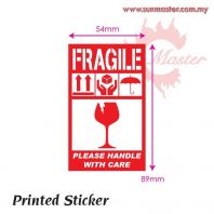 Fragile 54mm x 89mm