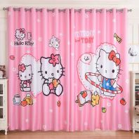 Customized Printing Curtain Hello Kitty 