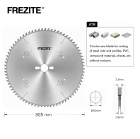 Frezite 305MM X 2.2/1.8 X 30H X 80T DRY CUT TCT SAW BLADE Frezite 305MM X 2.2/1.8 X 30H X 80T DRY CUT TCT SAW BLADE