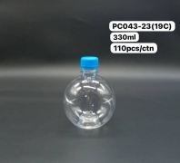 PLASTIC BOTTLE PC043-23(19C) 330ML