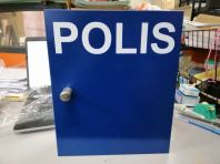 SSteel Powder Coated Police Box