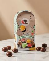 MOMIJI KABA Gula Kenyal Bersalut Coklat 80G