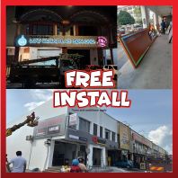 Premium Storefront Sign Base | Free Installation