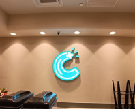 Indoor Wall Signage | 3D Box Up Led Lighted Signage