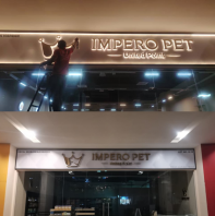 3D Stainless Steel Backlit Signage | Main Entrance Signage