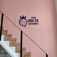 Acrylic Sign Based | Staircase Sign | Sticker on Surface