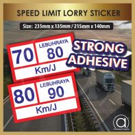 Speed Limit Lorry Sticker | Vehicle Sticker