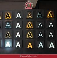 3D LED Signboard Klang | Custom Shopfront & Office Signage