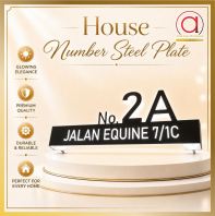 Custom Modern Home Address Signage Malaysia