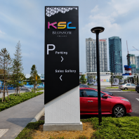 Customizable Pylon Sign Malaysia | Stand-Alone Directional Signage