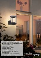 OUTDOOR SOLAR WALL LIGHT (OD-SL1911-BK-WW)
