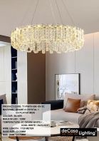 CRYSTAL PENDANT LIGHT (T1-P9678-500--SV-3C)