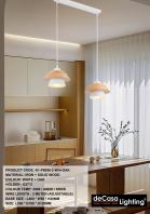 MODERN DESIGNER PENDANT (N1-P8096-2-WH+OAK) MODERN DESIGNER PENDANT (N1-P8096-2-WH+OAK)