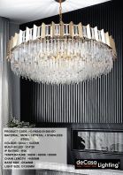 CRYSTAL PENDANT LIGHT (H3-P8242-D1200-GD) CRYSTAL PENDANT LIGHT (H3-P8242-D1200-GD)