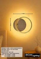 MODERN WALL LIGHT (L3-W310-(250/350)-WW-GD)