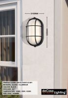 OUTDOOR WALL LIGHT (CM-SY-FA8074-S-WH)